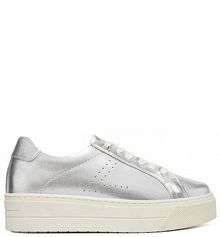 Sneakersy Lasocki srebrne damskie 