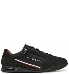 Sneakersy Bugatti czarne męskie 
