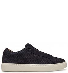 Sneakersy BOSS granatowe męskie 