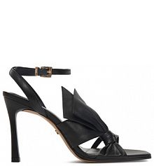 Sandały na szpilce GINO ROSSI czarne 