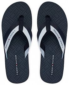 Japonki Tommy Hilfiger granatowe męskie 