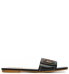 Klapki Liu Jo czarne damskie 