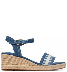 Espadryle Tommy Hilfiger niebieskie damskie 
