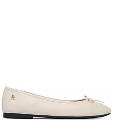 Baleriny Tommy Hilfiger kremowe damskie 