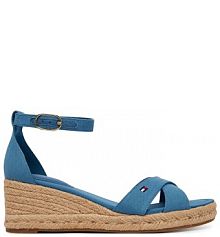 Espadryle Tommy Hilfiger niebieskie damskie 