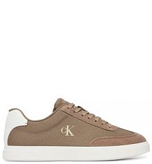 Sneakersy Calvin Klein brązowe męskie 