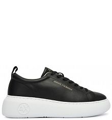 Sneakersy Armani Exchange czarne damskie 