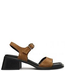 Sandały na słupku Vagabond Shoemakers brązowe 