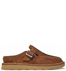 Klapki Clarks brązowe męskie 