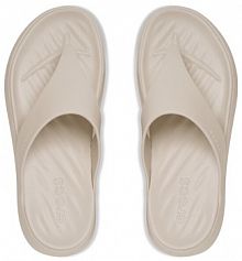 Japonki Crocs beżowe damskie 