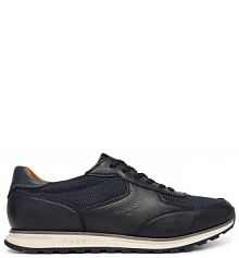 Sneakersy Bugatti granatowe męskie 