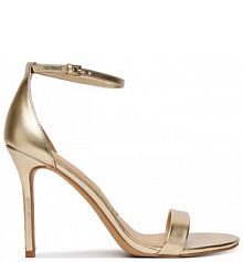 Sandały na szpilce Aldo złote 