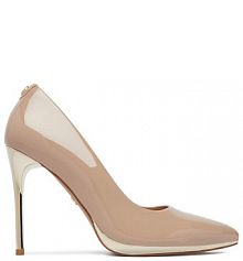Szpilki Nine West beżowe 