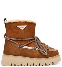 Śniegowce REPLAY brązowe damskie 