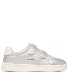 Sneakersy Calvin Klein srebrne dziecięce 