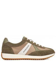 Sneakersy Guess Jeans khaki męskie 