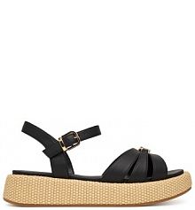 Sandały Tommy Hilfiger czarne dziecięce 