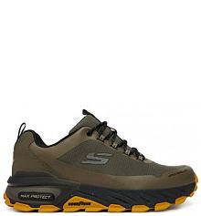 Buty trekkingowe niskie Skechers zielone męskie 