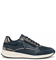 Sneakersy Geox granatowe damskie 