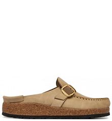 Klapki Birkenstock beżowe damskie 