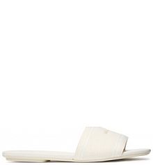 Klapki Armani Exchange białe damskie 