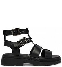Sandały Clarks czarne damskie 