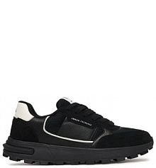 Sneakersy Armani Exchange czarne męskie 