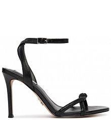 Sandały na szpilce Steve Madden czarne 