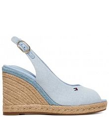 Espadryle Tommy Hilfiger niebieskie jasny damskie 