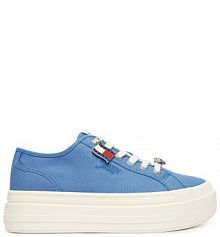 Sneakersy Tommy Jeans niebieskie damskie 