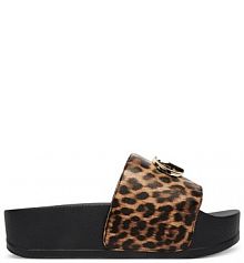 Klapki Liu Jo brązowe damskie 