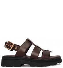 Sandały Clarks brązowe damskie 