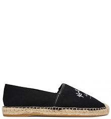 Espadryle KARL LAGERFELD czarne damskie 