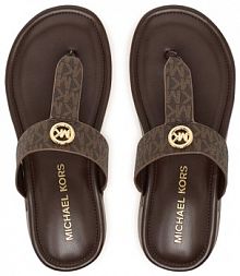 Japonki MICHAEL Michael Kors brązowe damskie 
