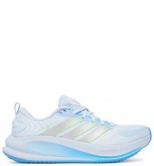 Buty do biegania na asfalt adidas niebieskie jasny damskie 