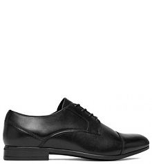 Półbuty wizytowe Lanetti czarne męskie 