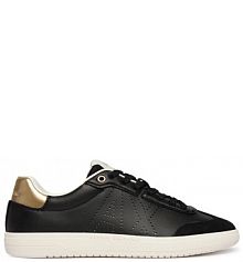 Sneakersy Armani Exchange czarne damskie 