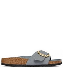Klapki Birkenstock szare damskie 