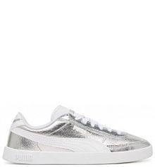 Sneakersy Puma srebrne damskie 