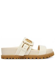 Klapki Liu Jo kremowe damskie 