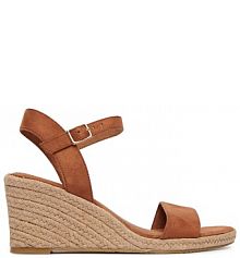 Espadryle Tamaris brązowe damskie 