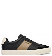 Sneakersy BOSS brązowe męskie 