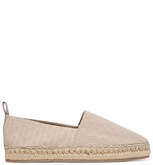 Espadryle Calvin Klein beżowe damskie 