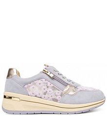 Sneakersy Caprice fioletowe damskie 