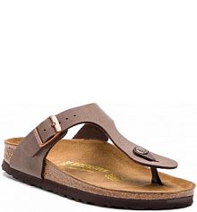 Japonki Birkenstock brązowe damskie 