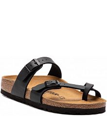Japonki Birkenstock czarne damskie 