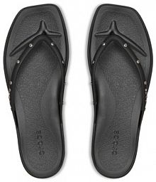 Japonki Crocs czarne damskie 