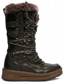 Śniegowce Tom Tailor zielone damskie 