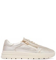 Sneakersy Caprice złote damskie 