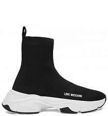Sneakersy LOVE MOSCHINO czarne damskie 